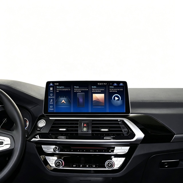 12.8 Inch Android Car Radio Stereo for BMW X3 G01 X4 G02 EVO System CarPlay Android Auto GPS Touch Screen Player WIFI 4G