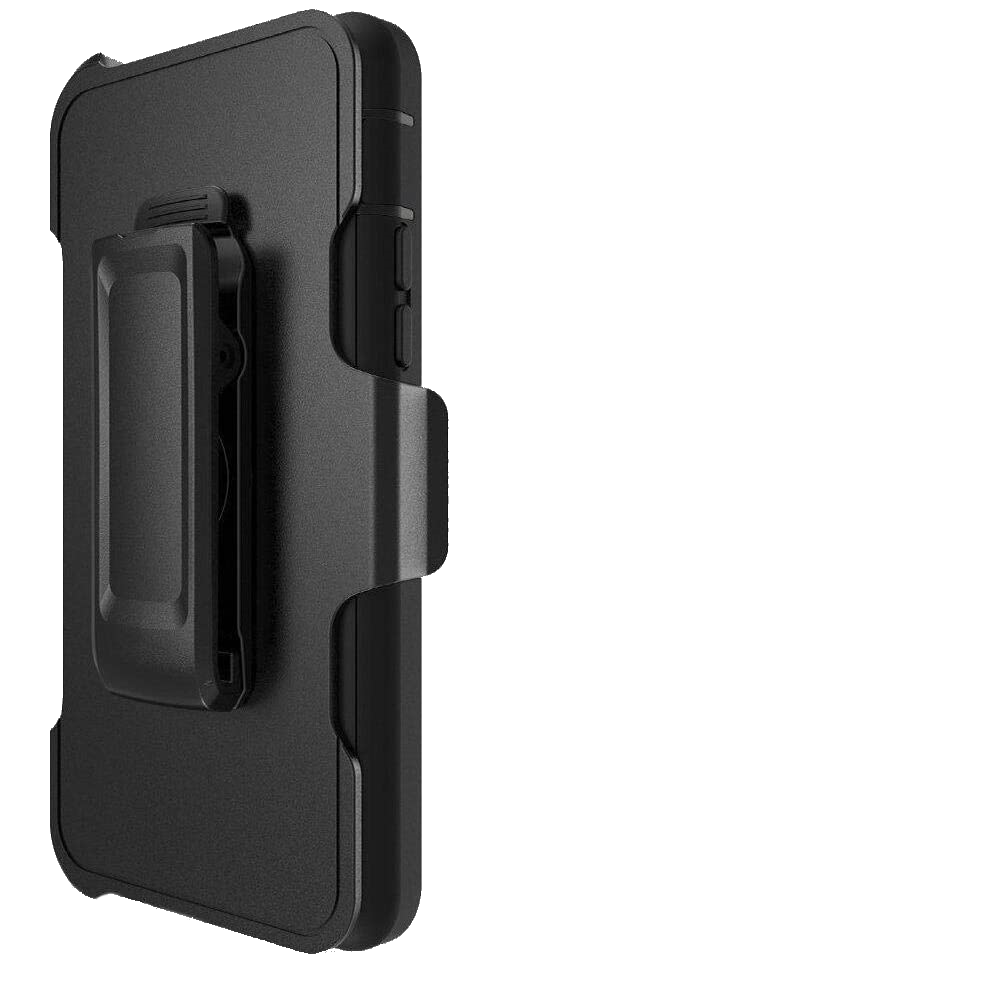Protector de pantalla negro (Clip para cinturón)