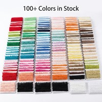 Boutons de haute précision uniformes, boucles décoratives, texture douce et durable, détail tissé de qualité supérieure pour la décoration de robes de mariée et de robes de cérémonie