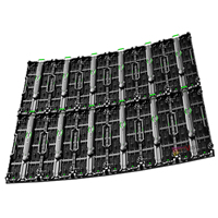 Écran LED extérieur, écran d'affichage LED, meilleur prix, 4,81 mm, 500 mm x 1000 mm, panneau mural LED, location, audiovisuel, scène d'église, événements