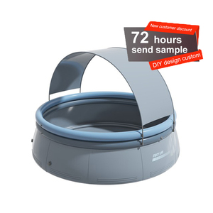 Fábrica de China personalizado de verano al aire libre niños bebé adulto redondo inflable <span class=keywords><strong>piscina</strong></span> con sombrilla - Product Image 1