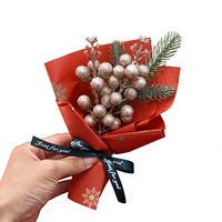 Buket Bunga Sabun Mini Bunga Matahari Mawar Sabun Bunga Tahan Lama Hadiah Floral untuk Acara Perusahaan Natal Hari Valentine