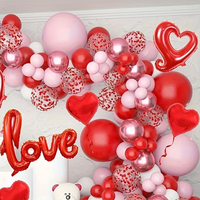 Ensemble de ballons en latex en forme d'arche pour la Saint-Valentin et la fête des mères, pour les propositions de mariage, les célébrations de remise de diplômes, les décorations d'hôtel