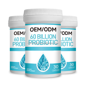 โปรไบโอติก 60 พันล้านแคปซูล 30 เม็ด อาหารเสริม รับผลิตแบบ OEM ODM - Product Image 4