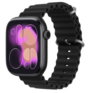 Reloj Inteligente EDS HW W13 MINI de Silicona Negra con Pantalla HD de 1.83 Pulgadas, Compartición de Red BT, Música Local, Mensajes y Respuesta de Voz - Product Image 3