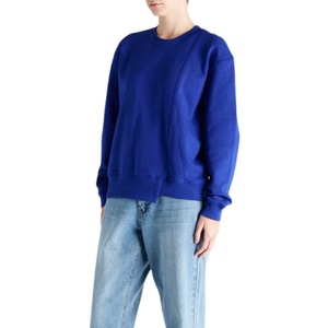 Sweat à capuche vintage décontracté coupe ample pour femme, brodé avec logo personnalisé, coupe épaule tombante, coupe-vent, imprimé, automne-hiver - Product Image 1