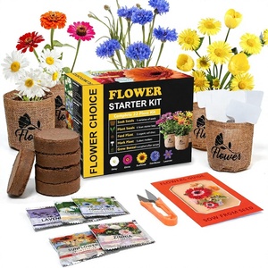 Kit di Avviamento per Giardino Indoor Daisy, Attrezzi da Giardinaggio, Sacchi per Piante, Marcatori, Dischi per Terra, Forbici, 2 Once, Prodotto in Cina, Regali per Donne e Uomini - Product Image 1