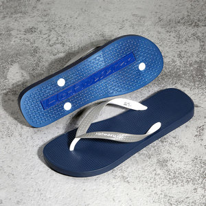รองเท้าแตะพีวีซีสำหรับ<span class=keywords><strong>ผู้ชาย</strong></span>กันลื่นสีทึบ<span class=keywords><strong>ฟ</strong></span><span class=keywords><strong>ลิ</strong></span><span class=keywords><strong>ป</strong></span><span class=keywords><strong>ฟ</strong></span><span class=keywords><strong>ล</strong></span><span class=keywords><strong>อป</strong></span>สีน้ำเงินเข้มสำหรับในร่ม/กลางแจ้ง/0801B-32ชายหาด - Product Image 4