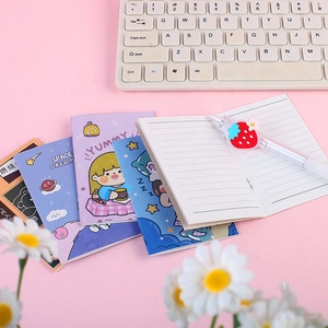 Mini cuaderno de bolsillo Punta de cepillo oblicua Superficie suave Tamaño Jumbo-Regalo pequeño para estudiantes de escuela primaria de jardín de infantes fabricados - Product Image 1
