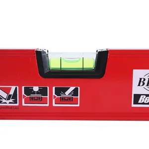 DEWEN China Factory Supplier Tnickened Aluminum Alloy Wear-resistant Water-proof Spirit Level Ruler