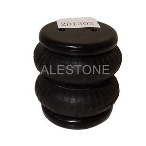 Double ressort pneumatique industriel en caoutchouc alambiqué 2B1302/amortisseur de sac de <span class=keywords><strong>suspension</strong></span> d'air - Product Image 1