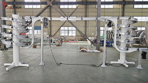 Maxsen <span class=keywords><strong>Small</strong></span> Footprint Platzsparende Vibration Spiral aufzug Vertikaler Vibrations förderer Flex Spiral förderer - Product Image 5