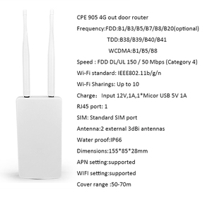 Wifi Router CF-EW71 CPE 905 Firewall 48V Real POE Power Supply Ethernet <b>Access</b> <b>Point</b> <b>Wireless</b> High Quality Wifi Router - Product Image 4