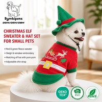 Tenue pour chien, styles variés, costume d'Halloween et de Noël pour animaux de compagnie, combinaison à capuche en polaire douce pour chiens de petite et moyenne taille, achat en gros