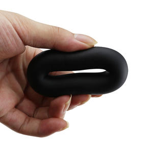 Petandyanna Anneau de verrouillage séminal liquide pour <span class=keywords><strong>homme</strong></span> Anneau de pénis en silicone à forte élasticité en 2 tailles Sex Toys - Product Image 6