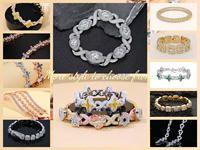 Vente de gros Bracelets en or 18 carats avec diamants-Laboratoire/Naturel/GIA, Tennis/Chaîne cubaine, Hiphop unisexe et styles élégants.
