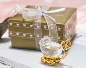 Candle Souvenir Crystal Craft Carriage <strong>Wedding</strong> Favors Cake Place Card Holder Spoon <strong>Box</strong> - Product Image 5
