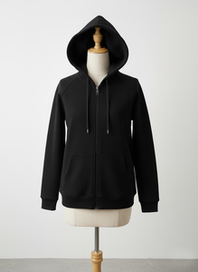Sweat-shirt à capuche unisexe en coton de qualité exceptionnelle, streetwear de créateur surdimensionné - Product Image 2