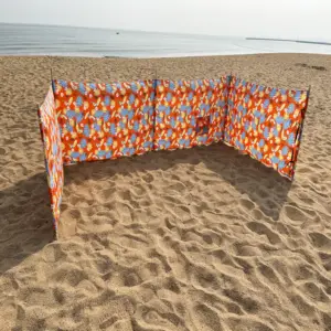 5 meter 8 meter Wind Screen Shield Sun Shade Beach Windbreaker Waterproof Beach Wind Screen Fence