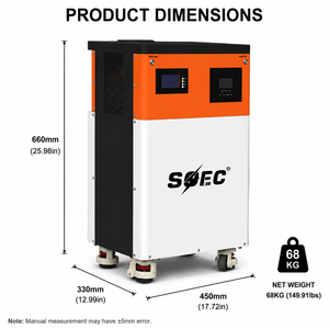 SOEC 5kWh <b>Battery</b> Pack Home Energy Storage <b>Battery</b> With 5kW Off Grid Solar Solar System Home Energy Storage - Product Image 6
