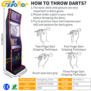 Centro de diversiones <span class=keywords><strong>Bar</strong></span> uso dardos máquina moneda operado electrónica máquina de juego de tablero de dardos de Arcade máquina caliente de la venta en Malasia - Product Image 5