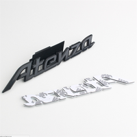 Autocollant de plaque signalétique de voiture 3D de décoration de carrosserie de couleur personnalisée autocollant de lettre emblème d'insigne de voiture adapté pour M6 M3 ATENZA