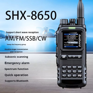 Walkie Talkie Digital de Banda Completa de Doble Banda SHX-8650, Portátil, Antideslizante, con Escaneo de Subtonos - Product Image 3