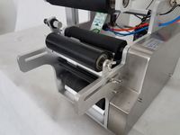 LT-80D pneumatique bouteille ronde étiqueteuse avec fibre optique amplificateur avec l'imprimante de date