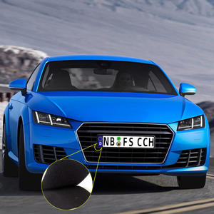 Cinta de bucle de gancho de Venta caliente de <span class=keywords><strong>Amazon</strong></span> para fijación de placas de matrícula de soporte de matrícula de coche - Product Image 4