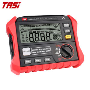 TASI TA862A Hochwertiger digitaler Erdung widerstands <span class=keywords><strong>tester</strong></span> Neues Modell mit 2-poligem 3-poligem Erdung widerstands display - Product Image 5