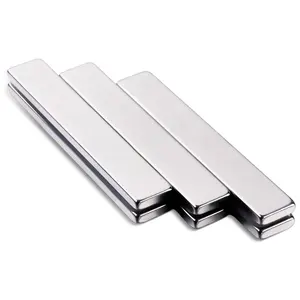 Strong Bar Magnets With Double-Sided Adhesive Heavy Duty Metal Magnet Bar