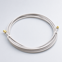 Tuyau d'alimentation en eau certifié PEX pour machine à glaçons, raccord F1/4 Comp, moderne, durable, flexible, blanc