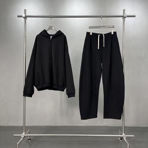 Conjunto de Sudadera con Capucha Extra Grande Unisex de Alta Calidad, 430 g/m², Felpa, Estampado en Relieve 3D, Ropa Casual para Hombre y Mujer - Product Image 1