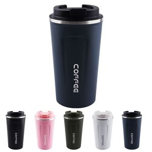 Gobelet de voyage isotherme en acier inoxydable à double paroi réutilisable de 12 oz au design minimaliste, avec couvercle en céramique et logo personnalisé - Product Image 4