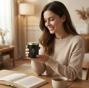 Vela aromática decorativa, vela relaxante, vela de longa duração com aroma refrescante, vela personalizada com etiqueta privada, vela para presente. - Product Image 6