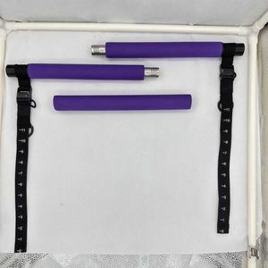 3 Section Resistance <b>Band</b> Fitness Bar Tension Rope <b>Workout</b> Equipment Pilates Bar Set Home Pilates Essentials Kit for Home Gym - Product Image 4