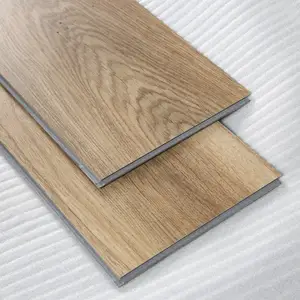 隔音防滑塑料聚氯乙烯地板乙烯基木板地板点击lvt 4毫米spc乙烯基互锁点击锁地板