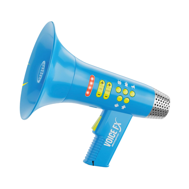 Kids Bullhorn Megaphone Voice Changer - CPSIA CPC Certified Interactive Educational Toy