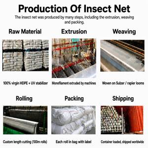 Filet de protection pour vergers 40 50 <span class=keywords><strong>60</strong></span> mailles, filet anti-oiseaux, couverture de cage à fruits pour la protection des cerises, pommes, raisins et arbres fruitiers - Product Image 6