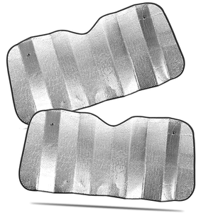 Custom Bubble Foldable Front Windshield <b>Car</b> <b>Sun</b> Shades with Custom Printing PE Material Temperature Lowering Function - Product Image 1