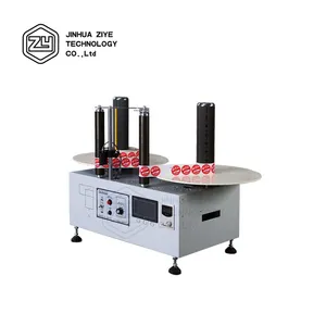 R-450 Adhesive Stick Label Paper Roll Rewinding Rewinder Machine With Counter and Tension Controller