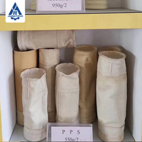 Nouveau filtre industriel-fabrication de sac collecteur de poussière Polyester PPS PP PTFE prix du filtre à sac en nylon