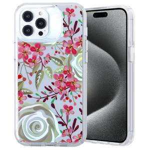 Cool Patterns Luxury Magnetic TPU+PC Phone <b>Case</b> Wireless Charging Four Corner Shockproof Anti-Slip Armor Design Clear Hard <b>Case</b> - Product Image 4