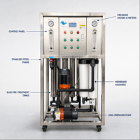 Purificateur d'eau commercial 1000L/H Système RO Fonctionnement Automatique Approuvé CE ISO9001 pour Hôtels Usines de Boissons Personnalisable