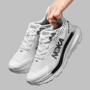 HOKAS <span class=keywords><strong>Sneakers</strong></span> Sportive da <span class=keywords><strong>Uomo</strong></span> alla Moda Nuovo Design Scarpe Traspiranti per Camminare Tendenza Fashion Fodera in Mesh per Primavera Estate - Product Image 1