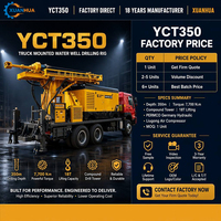 Plataforma de Perforación de Pozos de Agua Montada en Camión YCT350 de 350m en Venta desde China