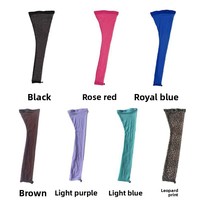 Manchon de perruque et bonnet en maille cylindrique ajustable pour tissage de cheveux, unisexe, style manchon, filet à cheveux en maille, filet à cheveux au crochet, filet à dreadlocks, bonnet long