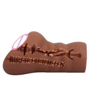 Masturbador Masculino Realista de TPE, Copa Estimuladora de Doble Canal, Textura 3D Realista, Productos Sexuales <span class=keywords><strong>para</strong></span> Hombres - Product Image 6