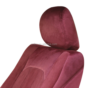 Bordo kadife klozet kapağı s koyu kırmızı kumaş araba koltuk minderi Topfit araba klozet kapağı - Product Image 4