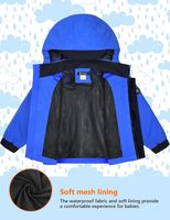 Veste coupe-vent unisexe pour enfants, légère, en softshell, avec fermeture éclair, imperméable, coupe-vent, pour toutes les saisons